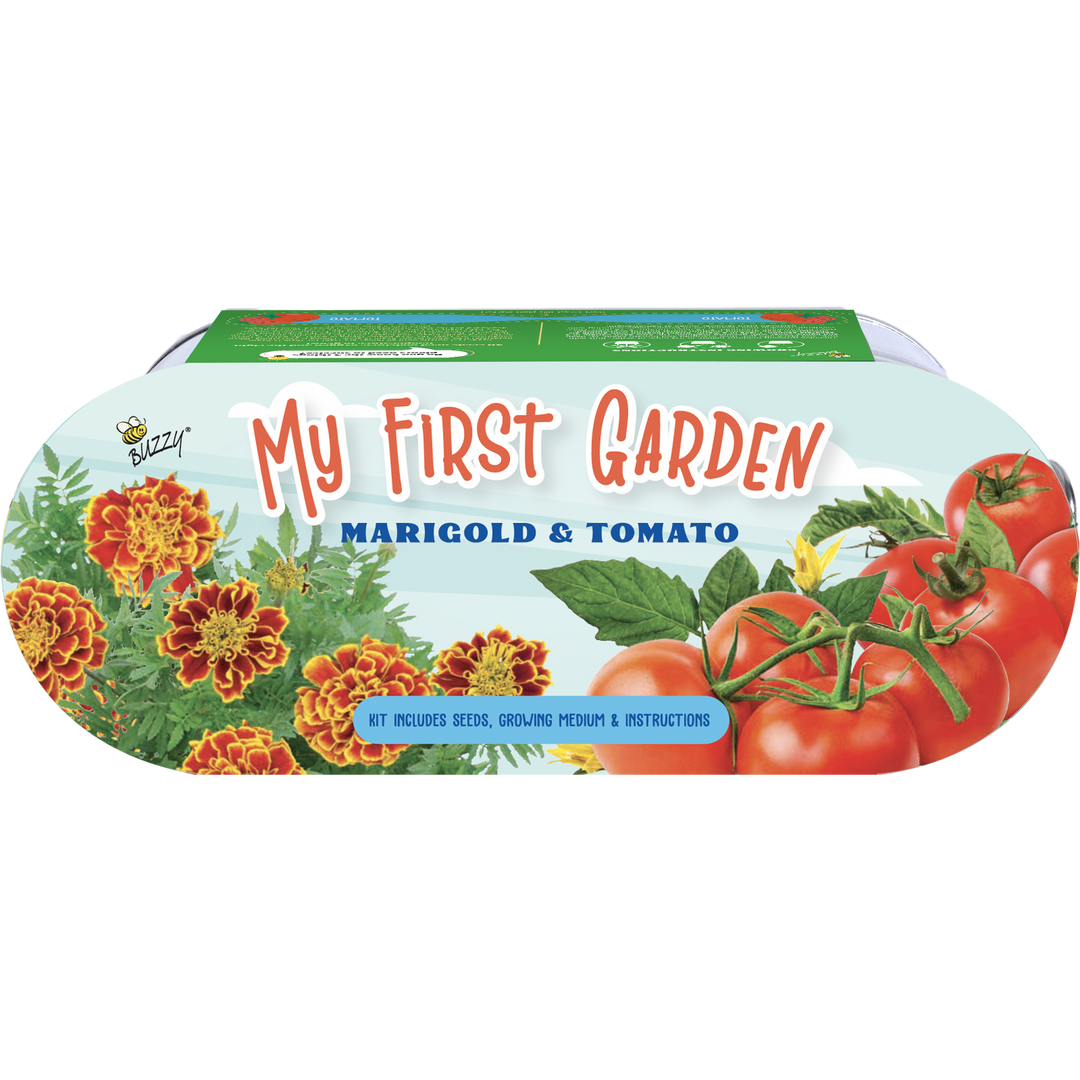 My First Garden Windowsill Grow Kit | Tomato & Marigold