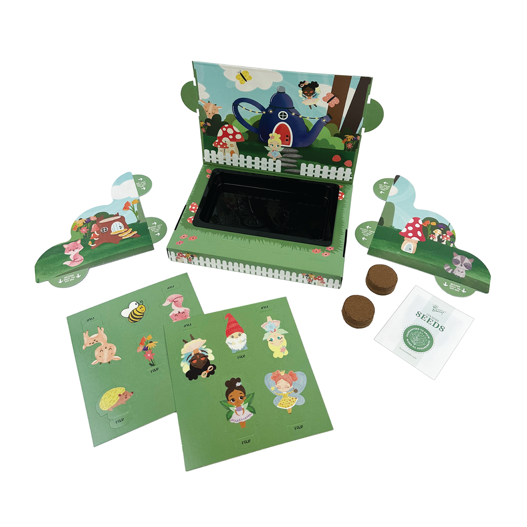 Fairy Forest & Wild Jungle of Chia Pop-Up Garden Grow Kits | 2-pack