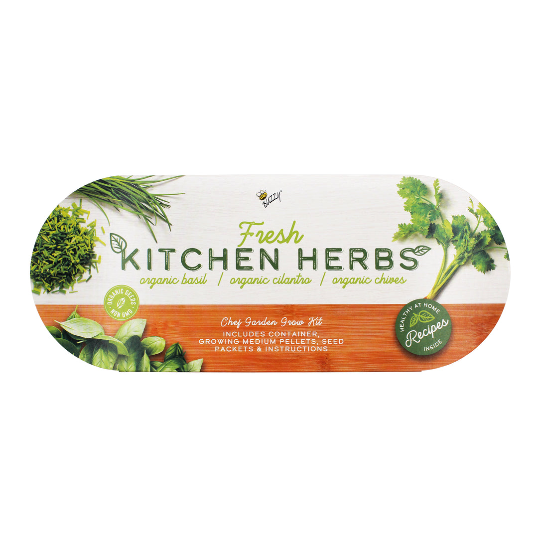 Kitchen Herbs & Strawberry Windowsill Grow Kit | 2-pack