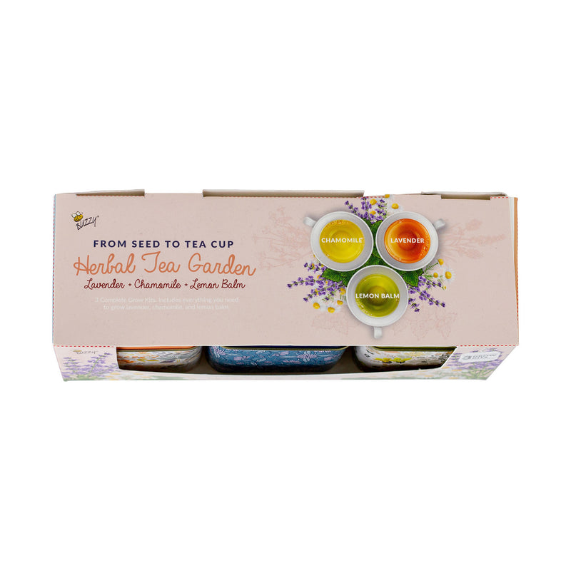 Herbal Tea Garden Grow Kit | Lavender, Chamomile, Lemon Balm