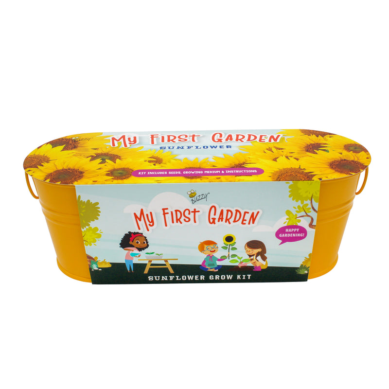 My First Garden Windowsill Grow Kit | Sunflower | Yellow
