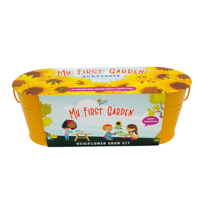 My First Garden Windowsill Grow Kit | Tomato & Marigold, Sunflower | 2-pack