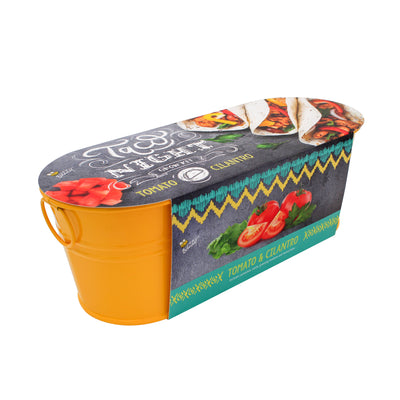 Taco Night Windowsill Grow Kit | Tomato & Cilantro | Yellow