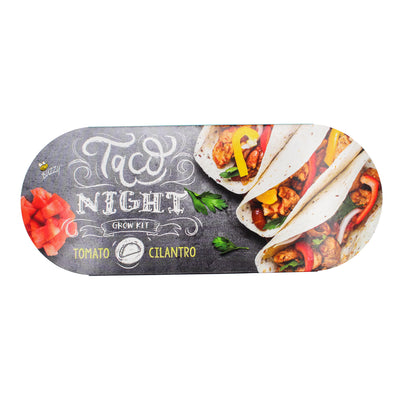 Taco Night Windowsill Grow Kit | Tomato & Cilantro | Yellow