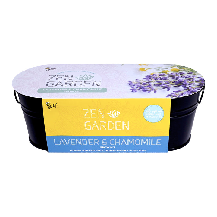 Zen Garden Windowsill Grow Kit | Lavender & Chamomile