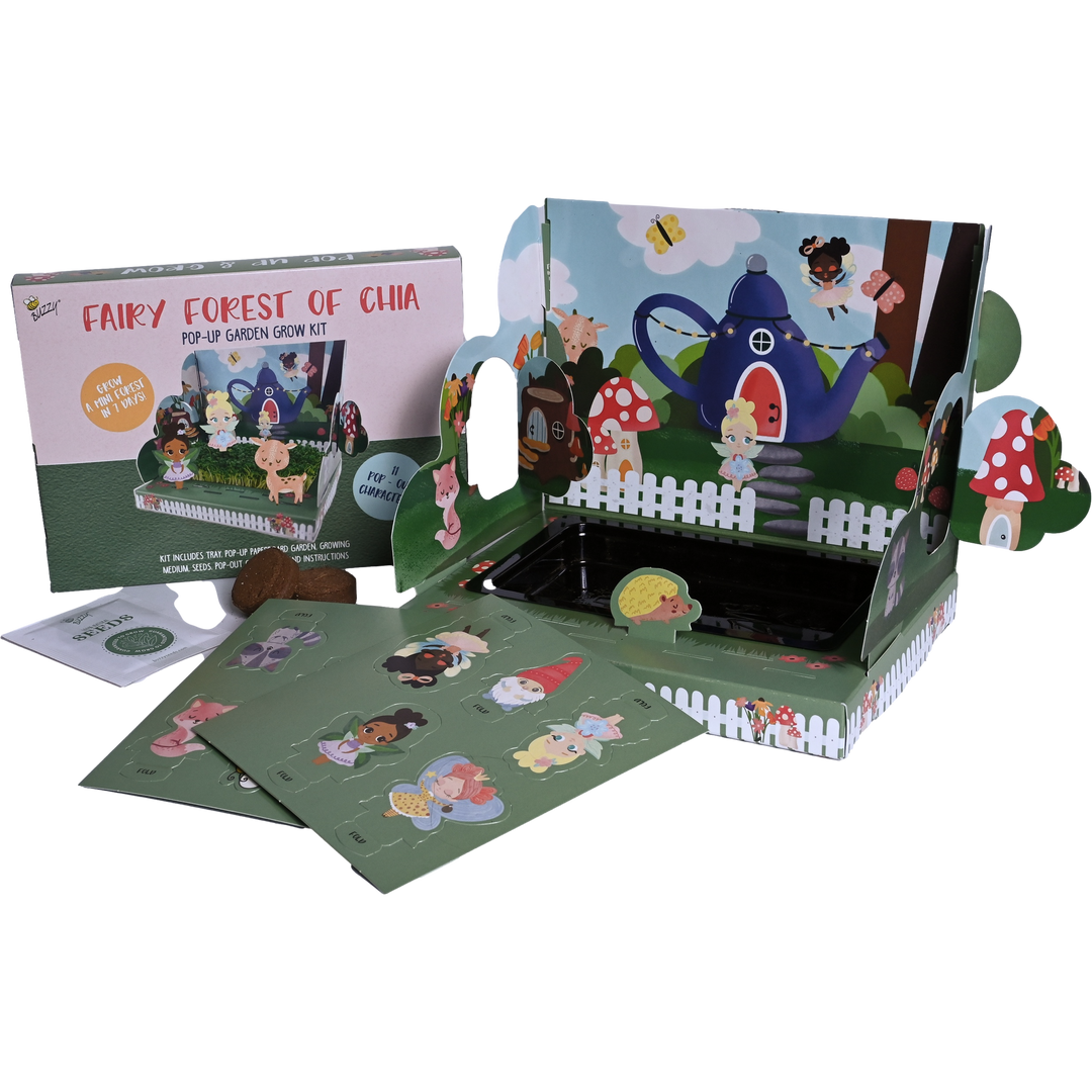 my fairy garden replacement seeds Kids Interactive Chia Grow Kit
