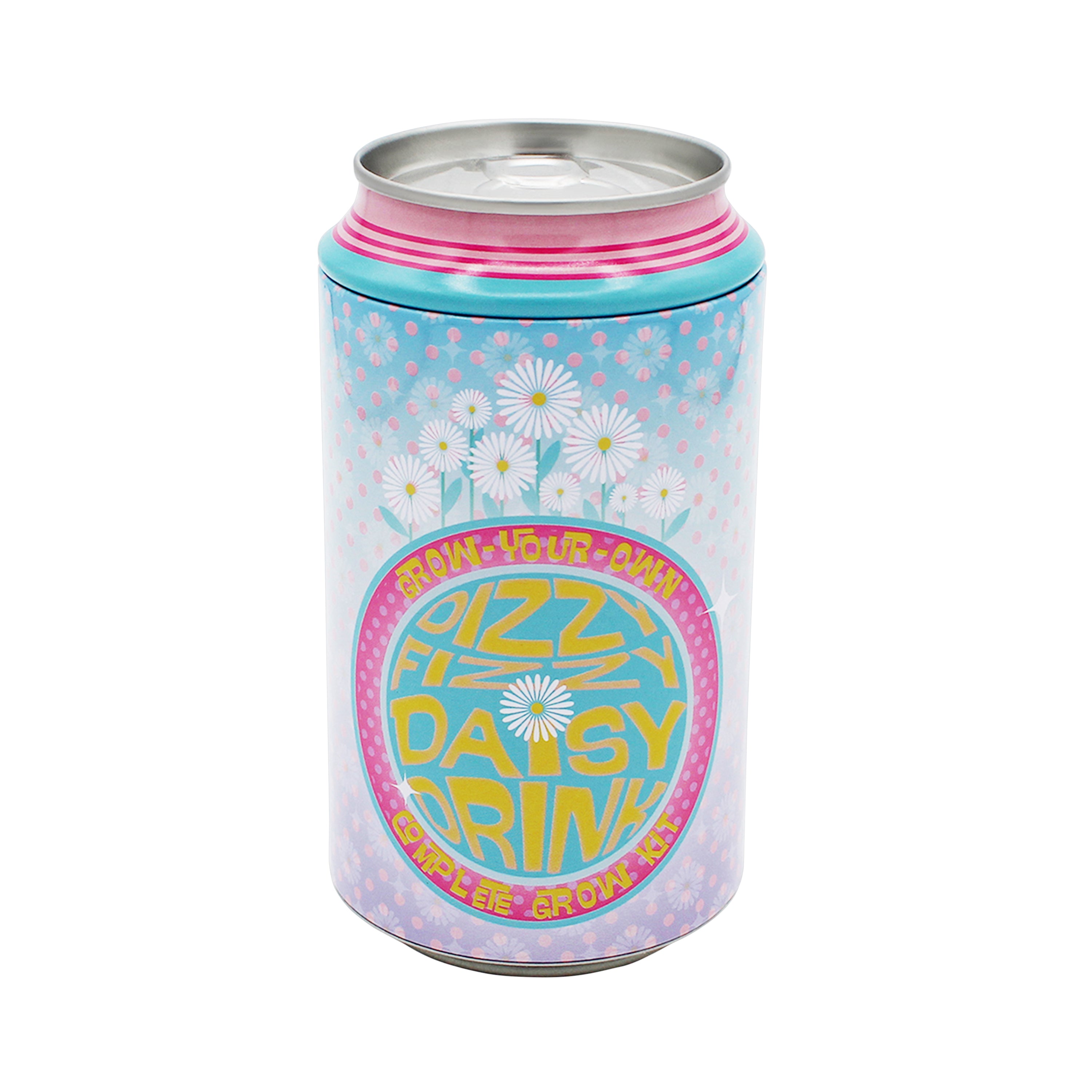 DIZZY&MILKY パース Soda Can Grow Kits (Set of 6) | Dizzy Daisy, Lavender Elixir