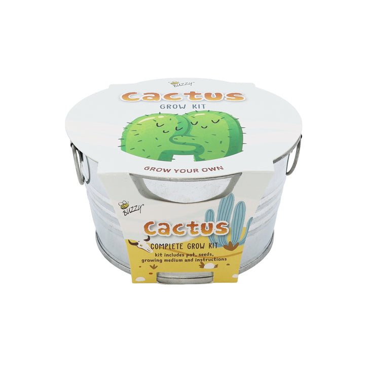 Kids Mini Basin Grow Kit Trio | Cactus, Strawberry & Sensitive Plant (3 Pack)