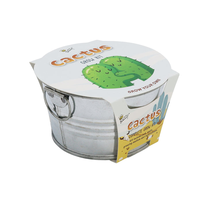 Kids Mini Basin Grow Kit Trio | Cactus, Strawberry & Sensitive Plant (3 Pack)