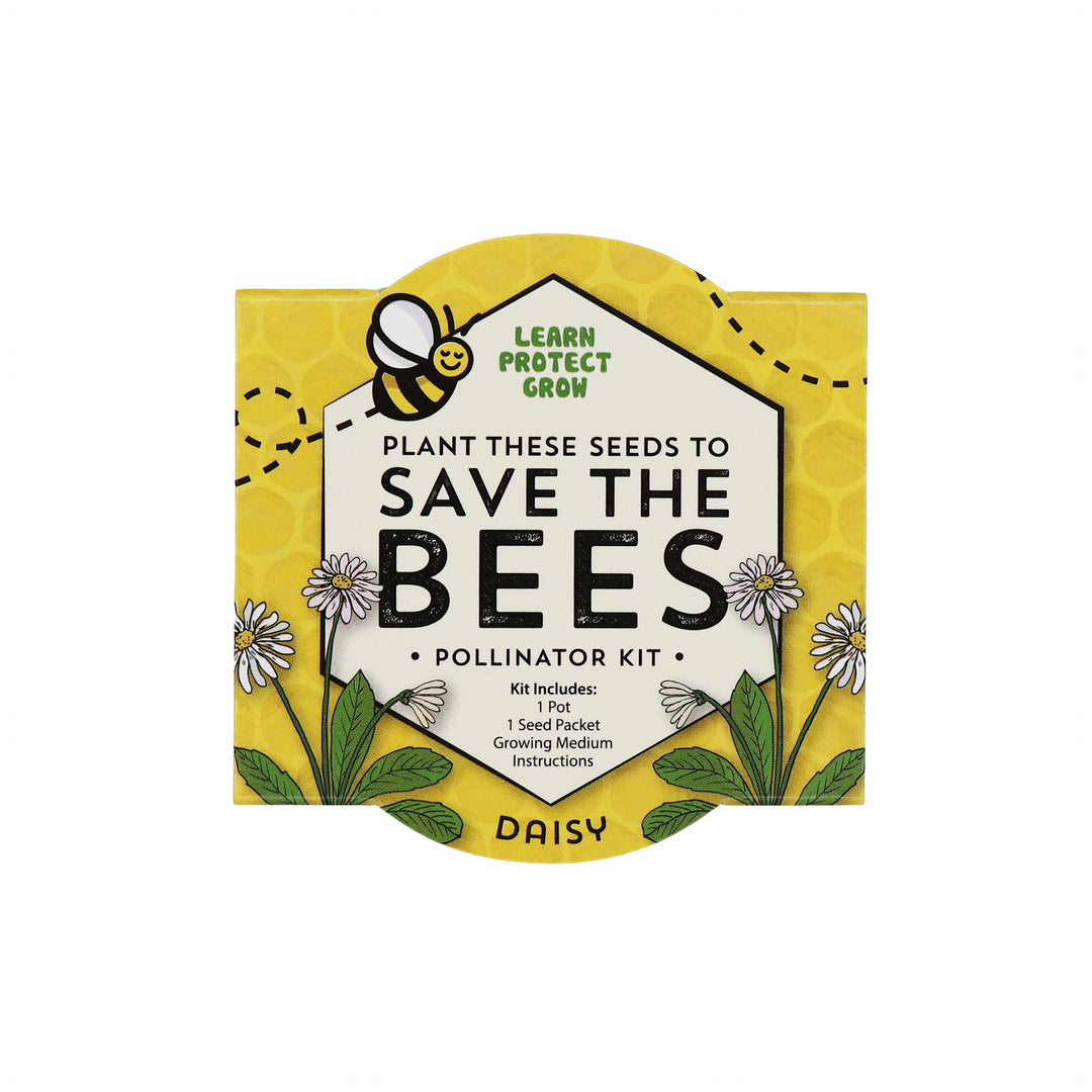 Save The Bees Pollinator Flower Grow Kits | Paper Cups (12 Pack)
