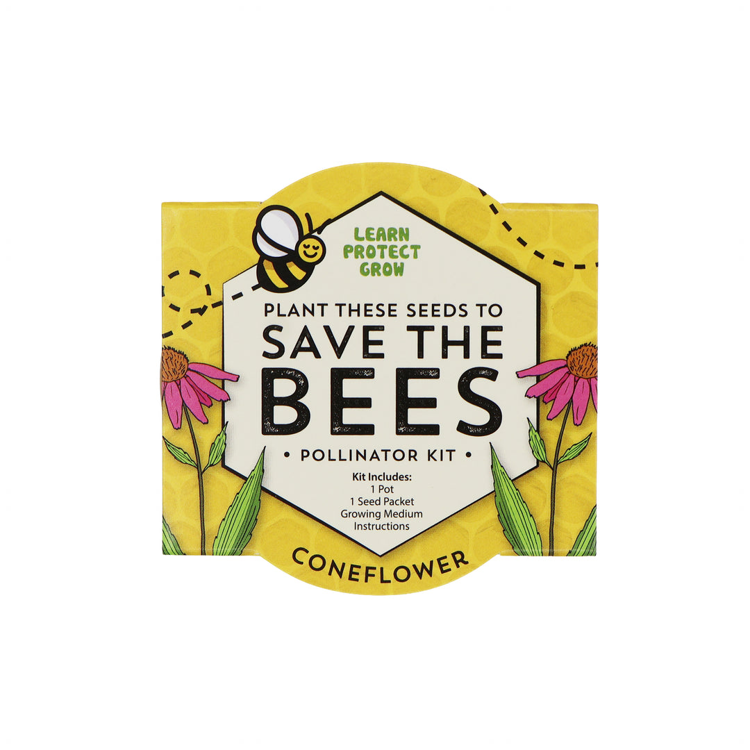 Save The Bees Pollinator Flower Grow Kits | Paper Cups (12 Pack)