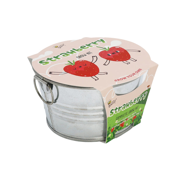 Kids Mini Basin Grow Kit Trio | Cactus, Strawberry & Sensitive Plant (3 Pack)