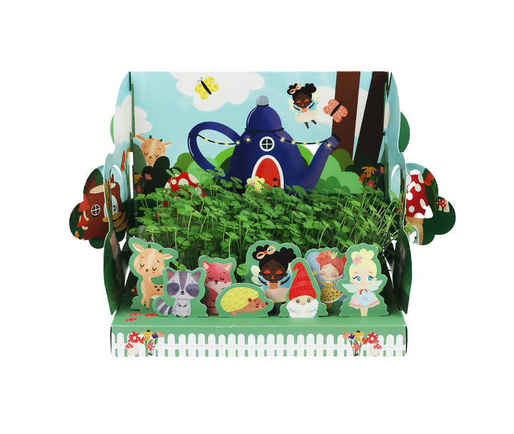 Kids Interactive Chia Grow Kits | Fairy & Jungle (2 Pack)