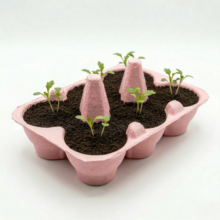 Sunflower & Daisy Grow Kit | Colorful Egg Carton (2 Pack)