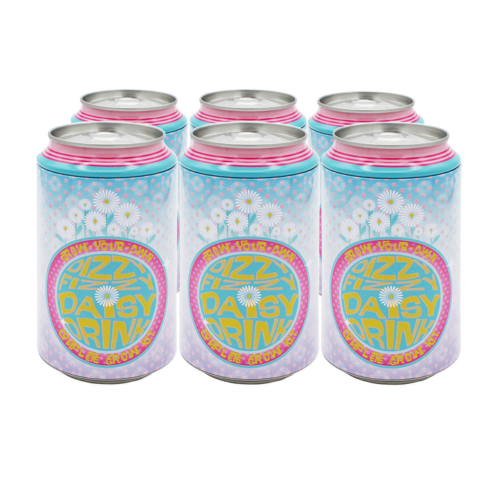 Soda Can Flower Grow Kit | Daisy (6 Pack)