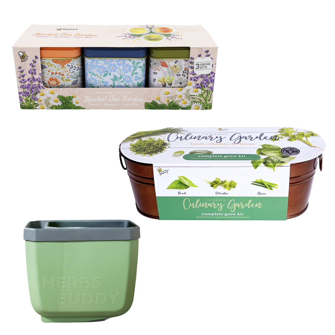 Foodie Bundle | Herbal Tea & Culinary Herb Kits