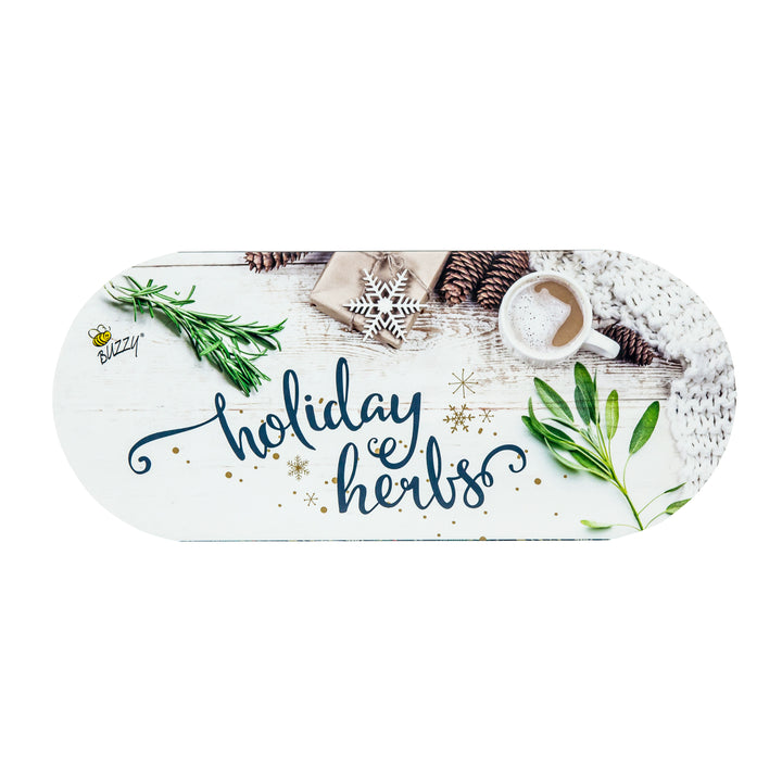 Holiday Herb Grow Kit | Rosemary & Sage Windowsill Planter