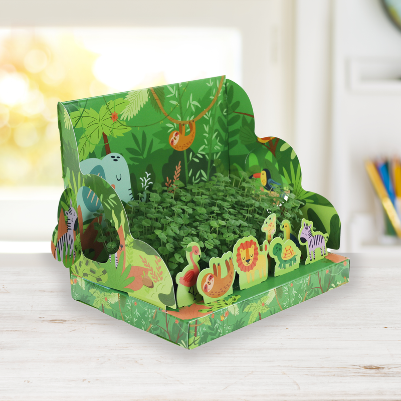 Wild Jungle of Chia Pop-Up Garden Grow Kit