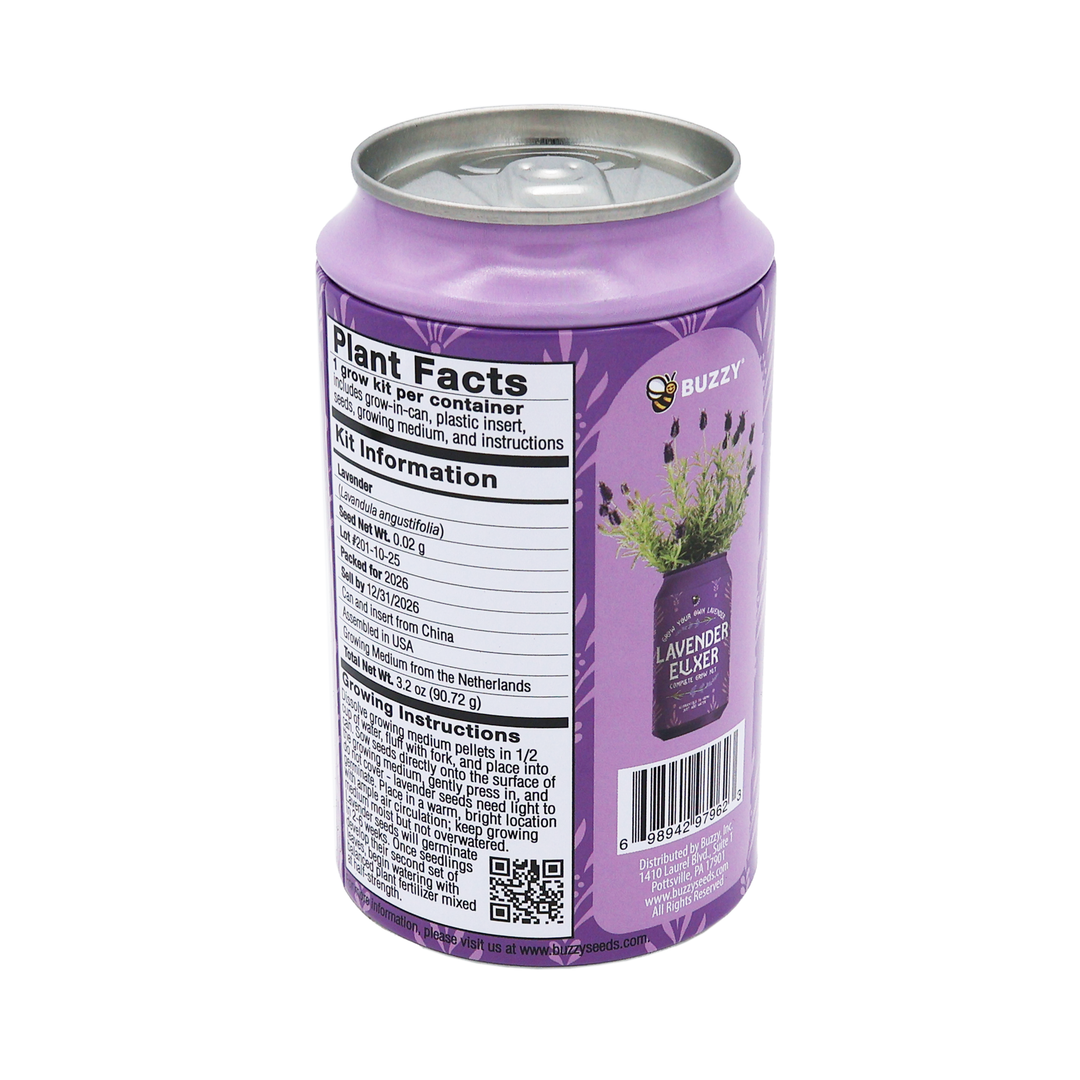 Soda Can Flower Grow Kit | Lavender, Pansy, & Daisy (6 Pack)