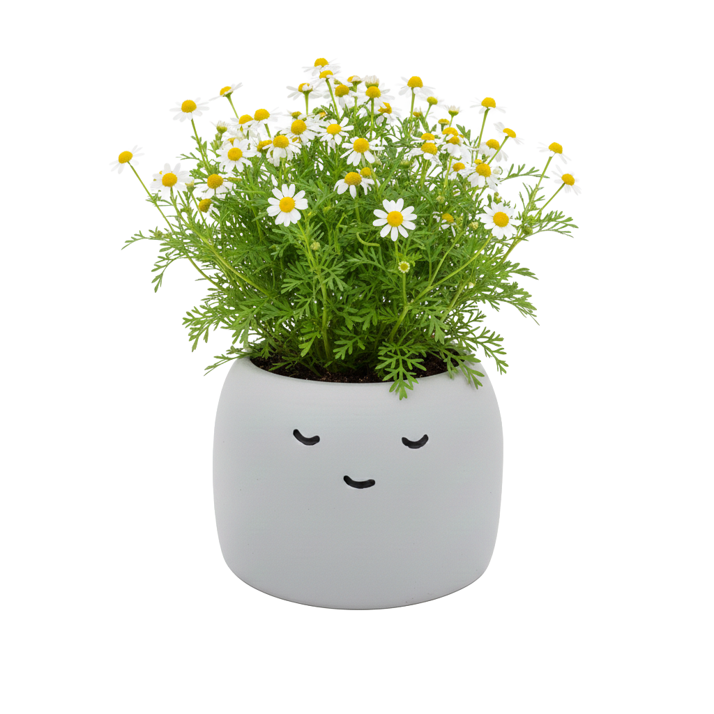 Chamomile Grow Kit – Peaceful Pot Herb Kit